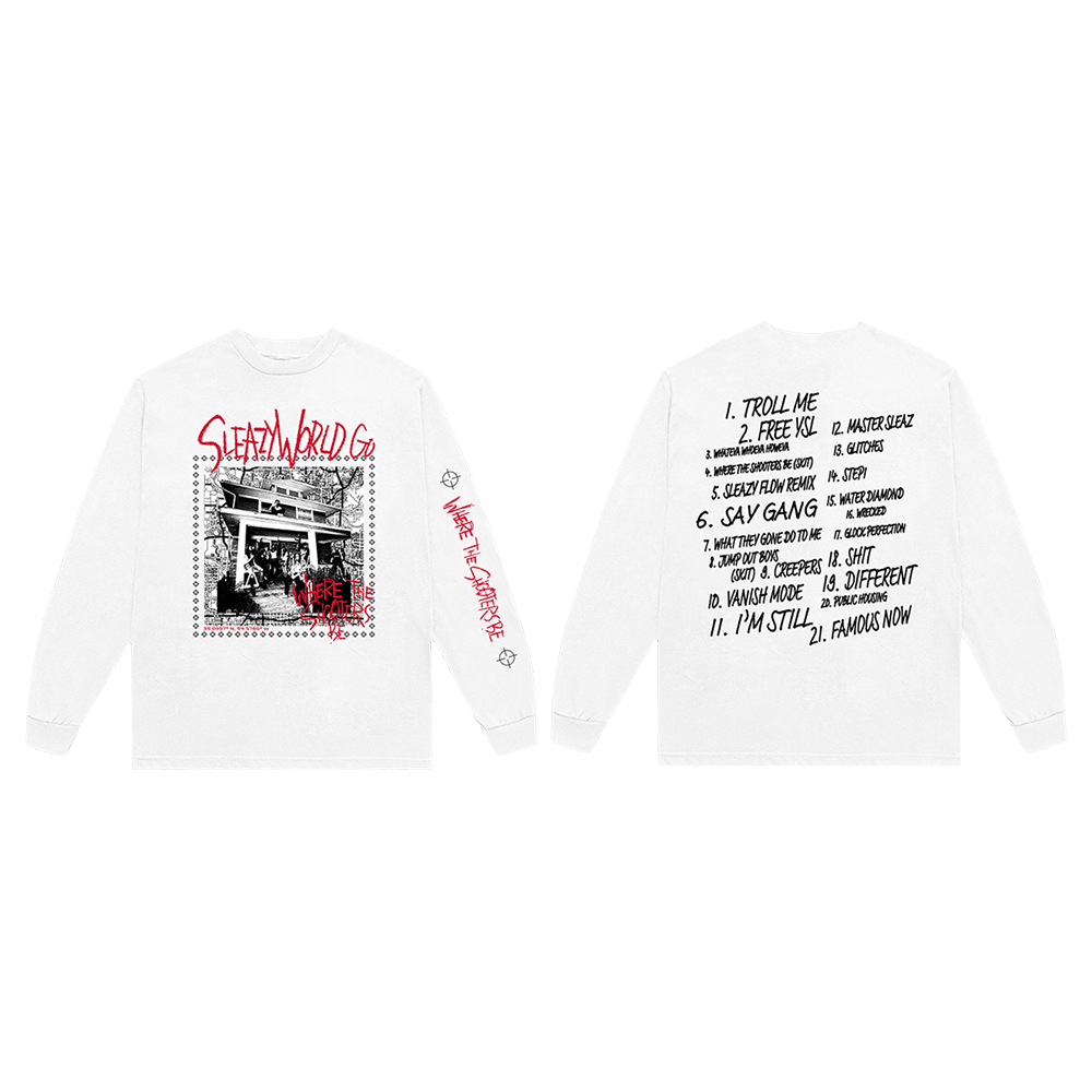 WTSB Tracklist Long Sleeve T-Shirt