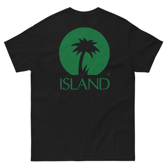 Black Island Logo T-Shirt Back