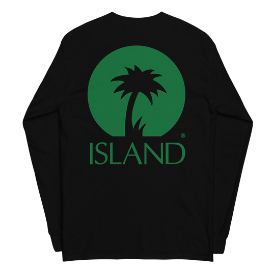 Black Island Logo Long Sleeve Back