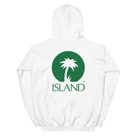 White Island Logo Hoodie Back